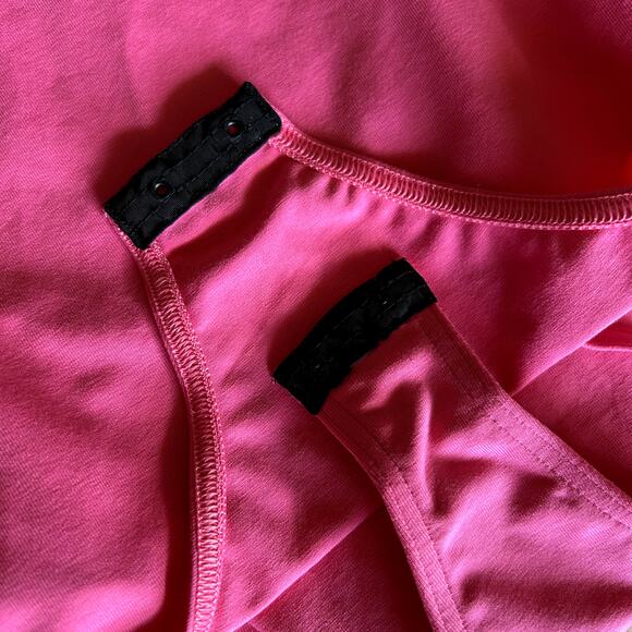 Kirin Peggy Gou bright Fuchsia pink Open back Bodysuit Size S - Picture 8 of 11